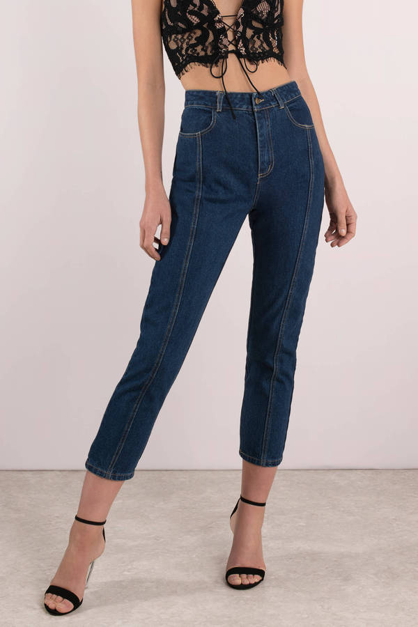 High waist jeans 