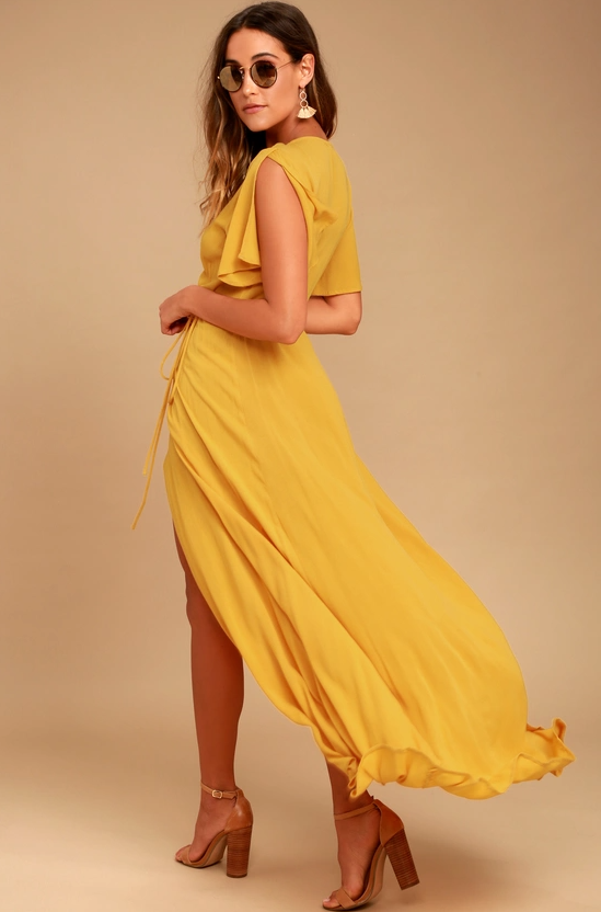 yellow dresses