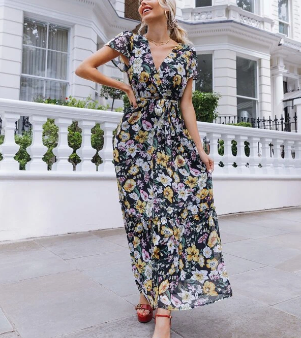 sexy maxi dress