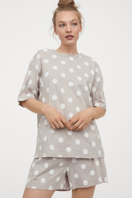 polka dots pajamas